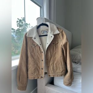 [Marvin Richard’s] corduroy fuzzy jacket, small